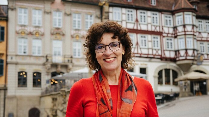 Kathinka Kaden (Grüne) will Oberbürgermeisterin in Schwäbisch Hall werden.